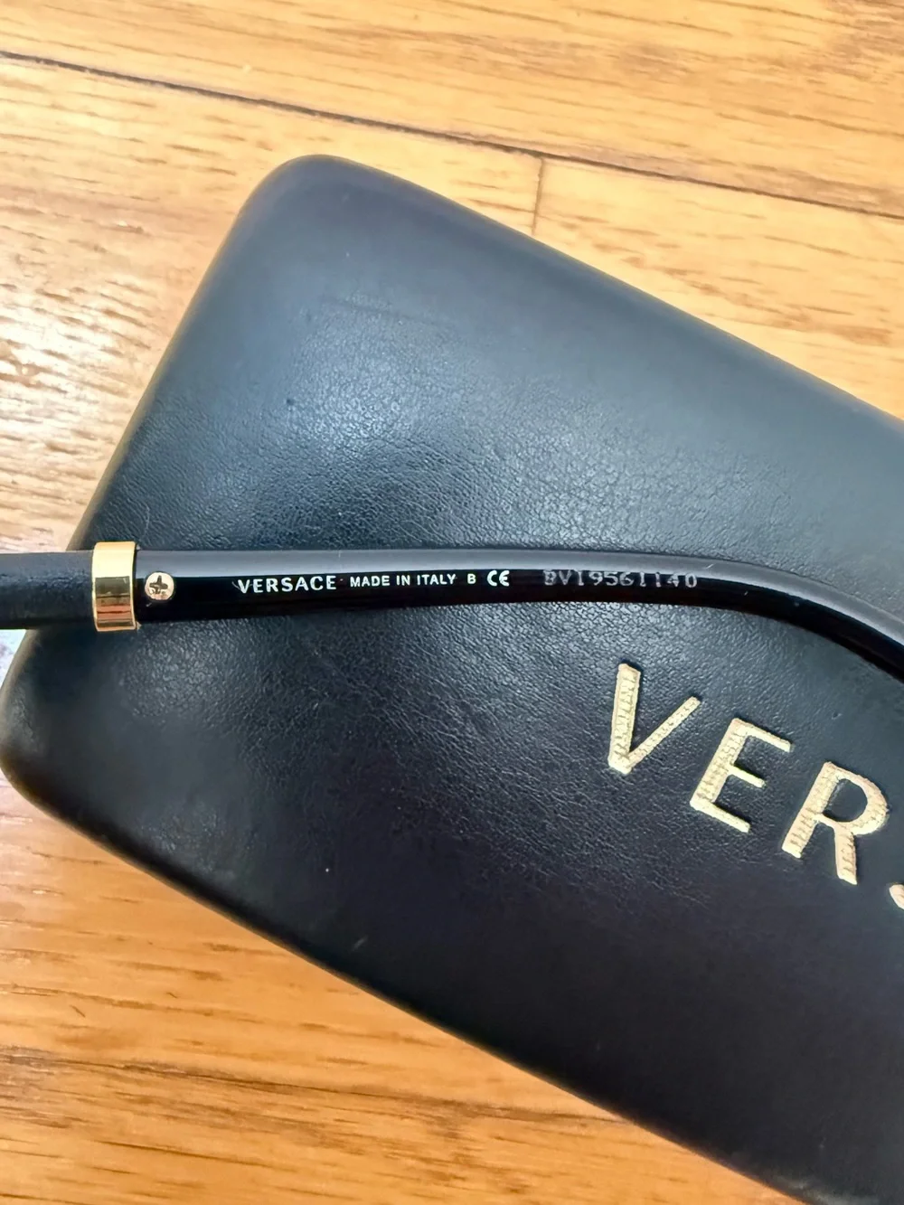 Versace V-Rock Black Cat Eye Sunglasses